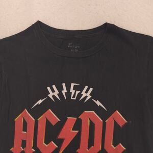ACDC High Voltage Band Crew Neck Short Sleeve Graphic T Shirt Mens Size S Black